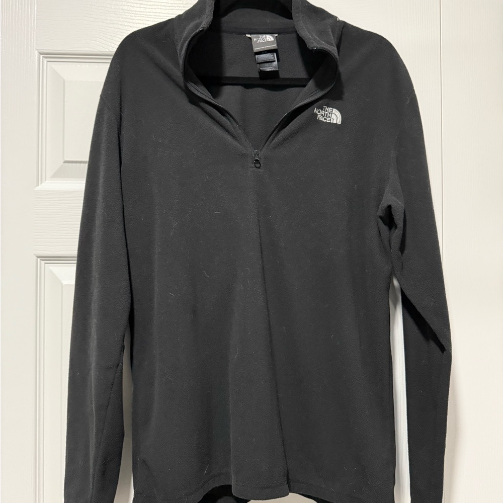 The North Face Black Quarter-Zip Pullover